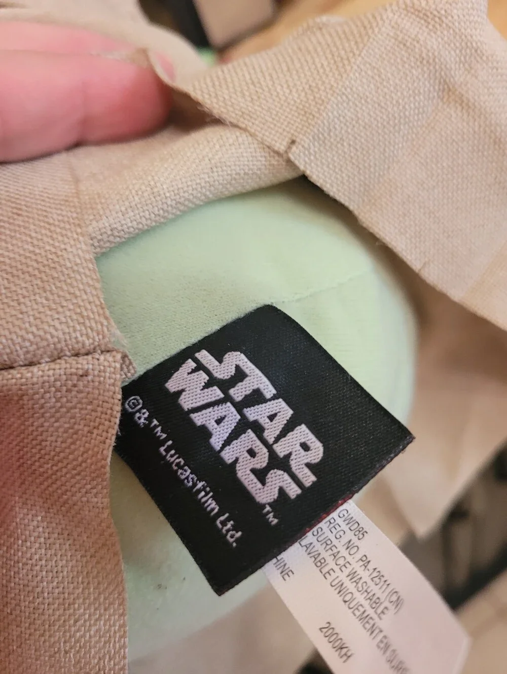 Star Wars Yoda Grogu The Child Soft Plush Toy Mattel GWD85 Mandalorian 2020